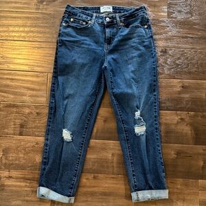 Universal Thread Dark Blue Boyfriend Jeans